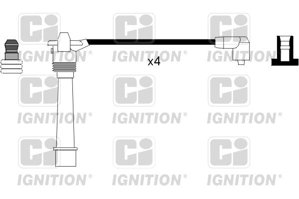 QUINTON HAZELL Sytytysjohtosarja XC701